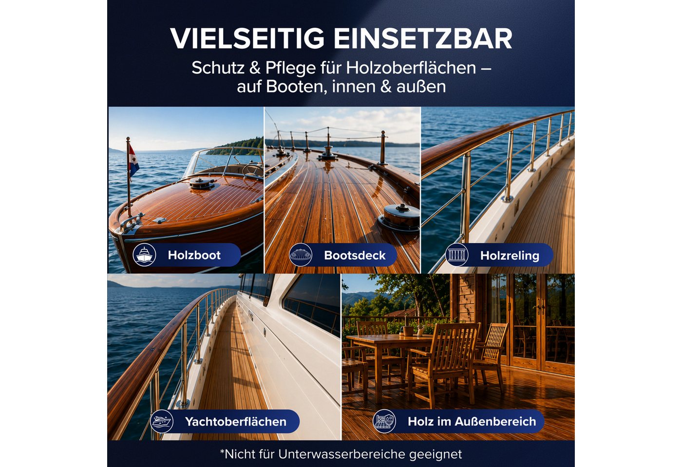 plid Klarlack Bootslack Klarlack Parkettlack Holzlack Schiffslack Holzschutzfarbe, Schnelltrocknend