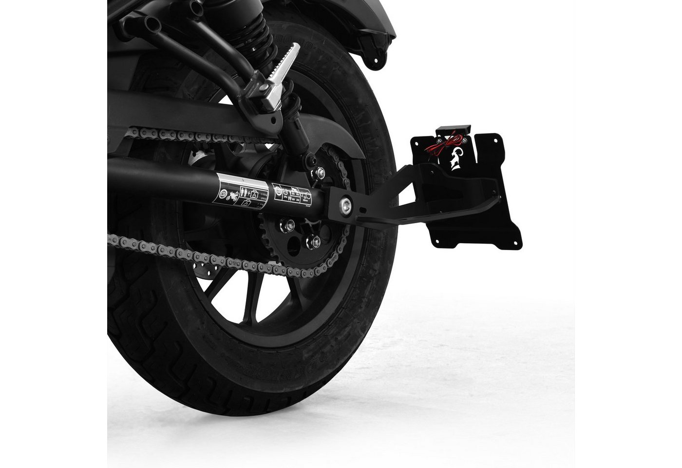 ZIEGER Kennzeichenhalter seitlicher Kennzeichenhalter für Honda CMX 500 Rebel Bild 5