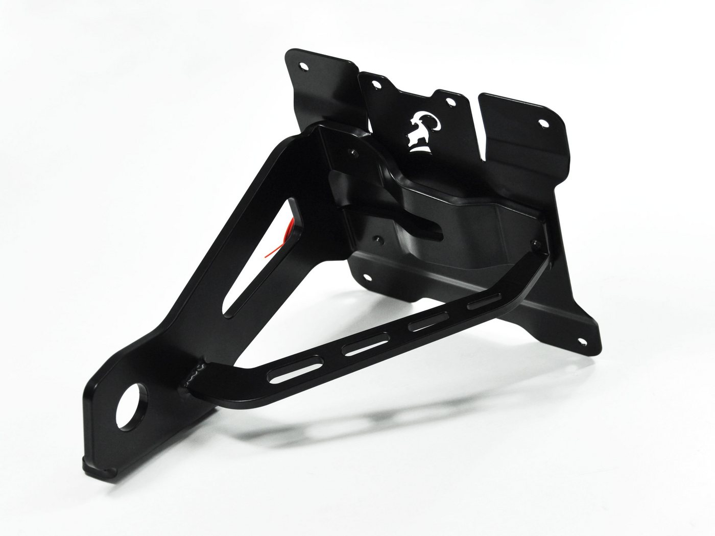 ZIEGER Kennzeichenhalter Kennzeichenhalter kompatibel mit Harley Davidson Dyna Modelle BJ 2005-