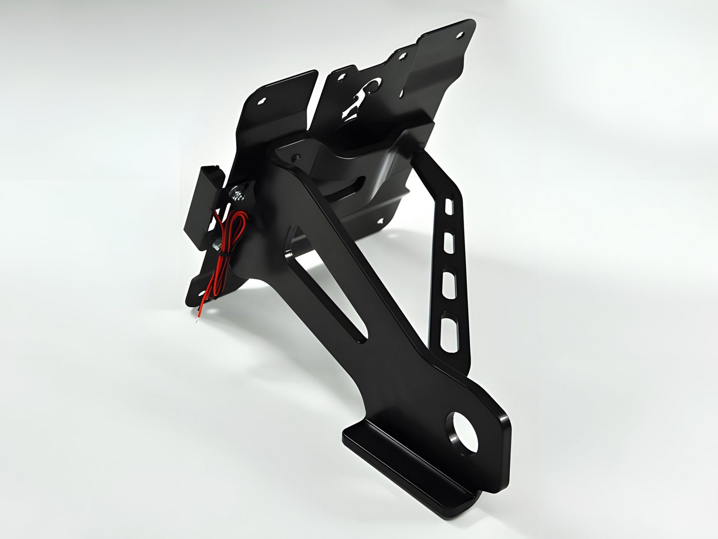 ZIEGER Kennzeichenhalter Kennzeichenhalter kompatibel mit Harley Davidson Dyna Modelle BJ 2005- Bild 2