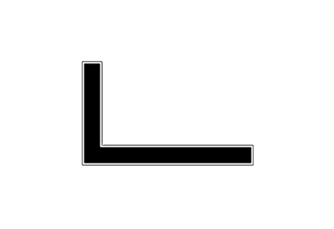 Hofmann & Pabst Winkelprofil Aluwinkel 60 x 20 x 2 mm Aluprofil Winkelprofil Alu (Aluwinkel 60x20x2mm, 100cm), pressblank, Legierung: AlMgSi0,5, Winkel, Aluwinkel