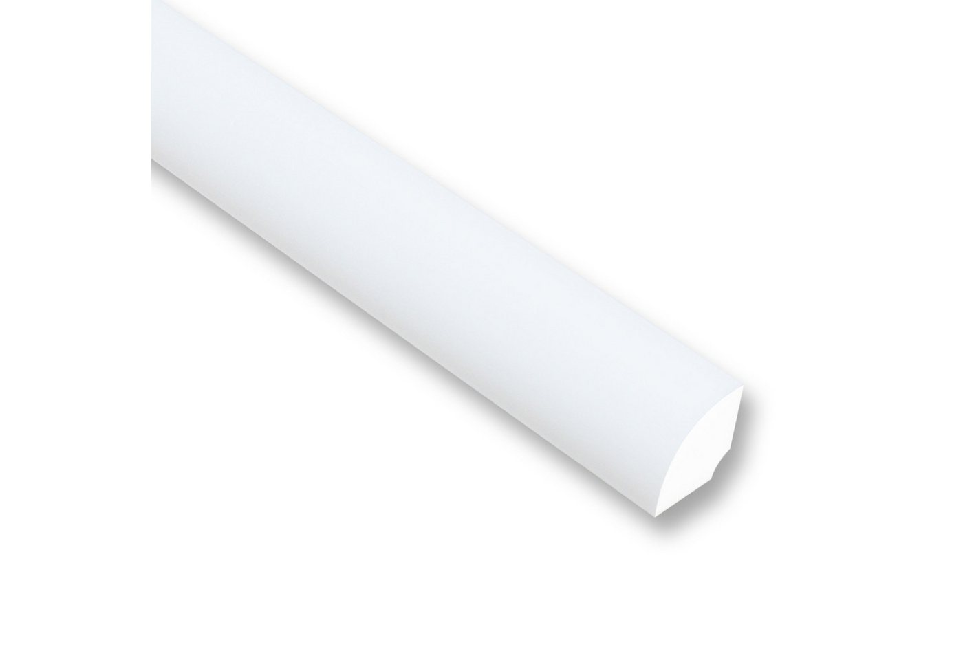 MDEKOR Deckenleiste Styropor-Leisten XPS Stuckleisten Abschlussleiste Weiss Deckenleisten, 8 Meter / 4 Leisten, 4-St. Bild 5