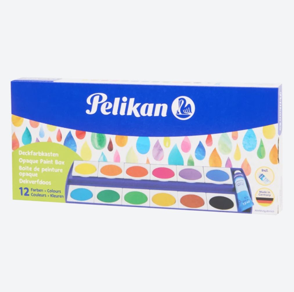 Pelikan Bastelfarbe Pelikan Deckfarbkasten 12 Farben Bild 3