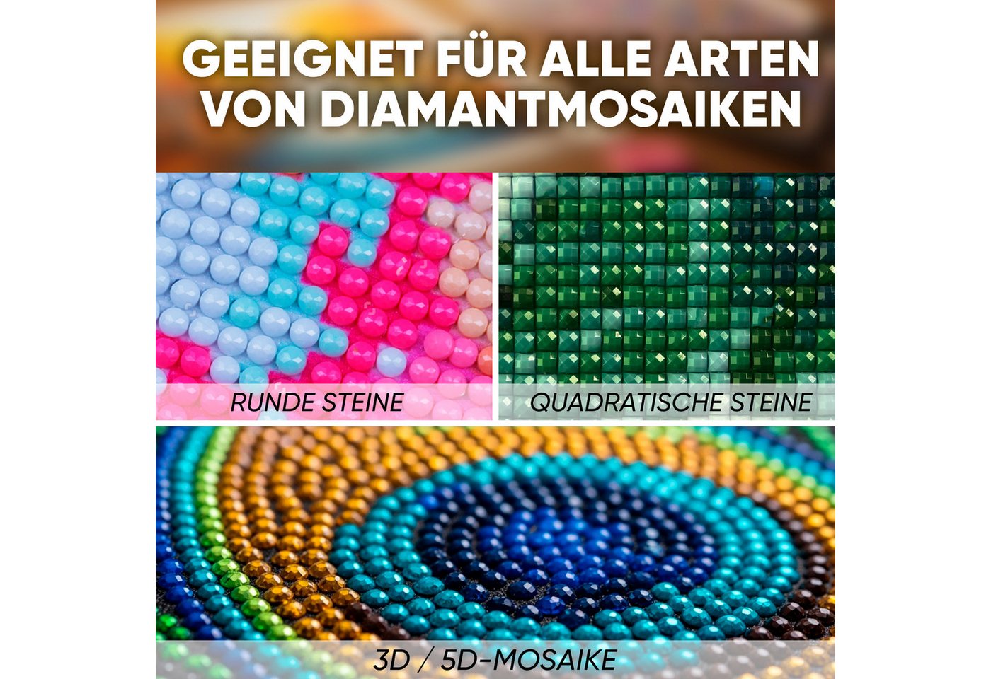 7 Artists Bastelkleber 7 Artists Diamond Painting Kleber Transparent - Sticky Base, 50 ml, 100 ml Bild 3