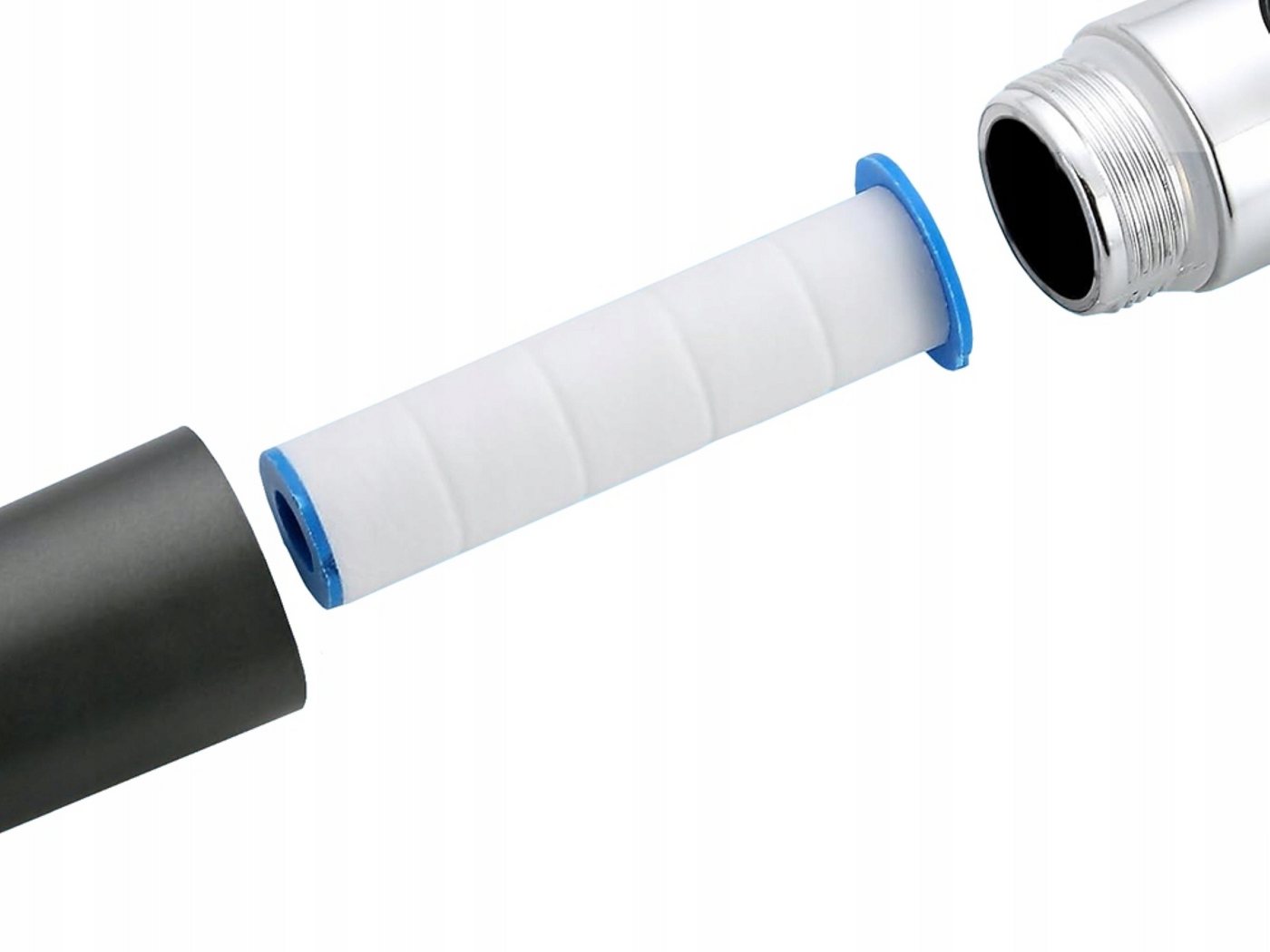 Verkgroup Handbrause Handbrause 3 Modi mit Filter und STOP-Taste wassersparende Dusche, (Handbrause 3 Strahlarten mit Wasserfilter und STOP-Taste, Handbrause mit Filter, 3 Strahlarten und STOP-Taste), 3 Modi, Filter, STOP-Taste, ergonomischer Griff Bild 3