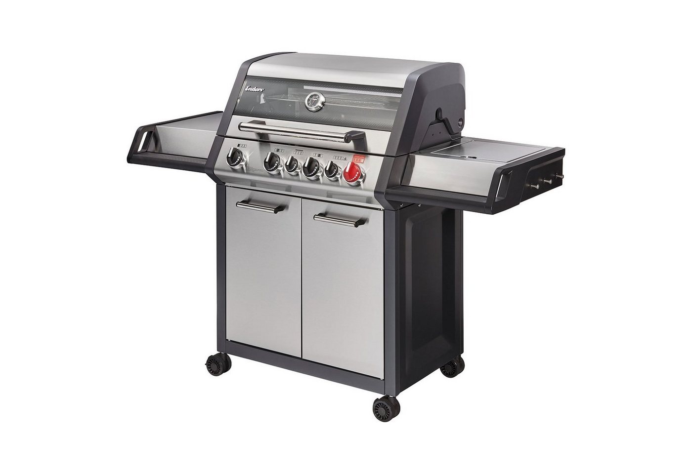 Enders® Gasgrill Monroe Pro 4 SIK Turbo Gas Grill - Gasgrill 4 Brenner Edelstahl Bild 2