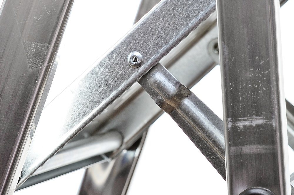 VaGo-Tools Vielzweckleiter VaGo Haushaltsleiter Leiter 4 Stufen Klappleiter (Stück)