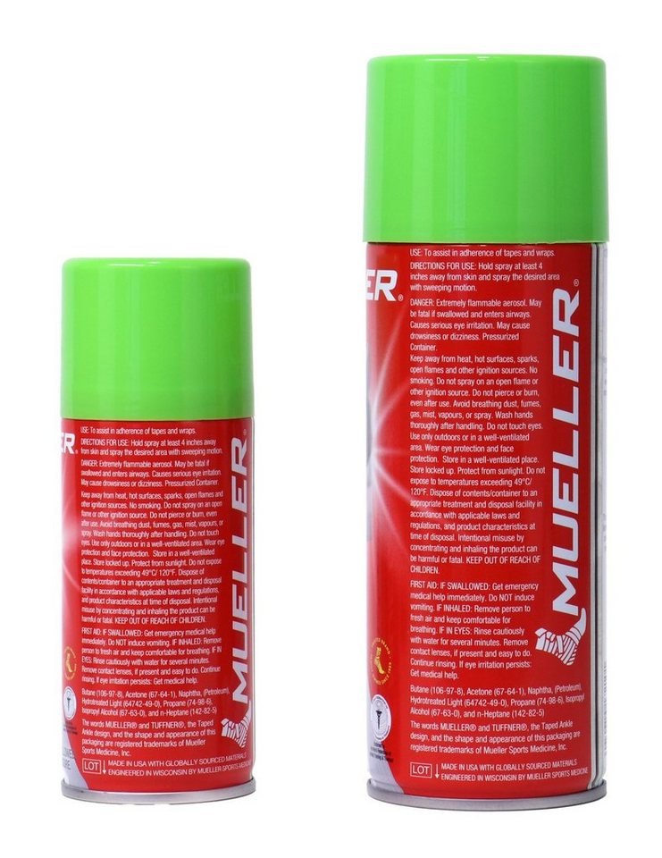 Mueller Sports Medicine Kinesiologie-Tape Pre-Tape Tuffner Quick Drying Spray 283g Bild 3