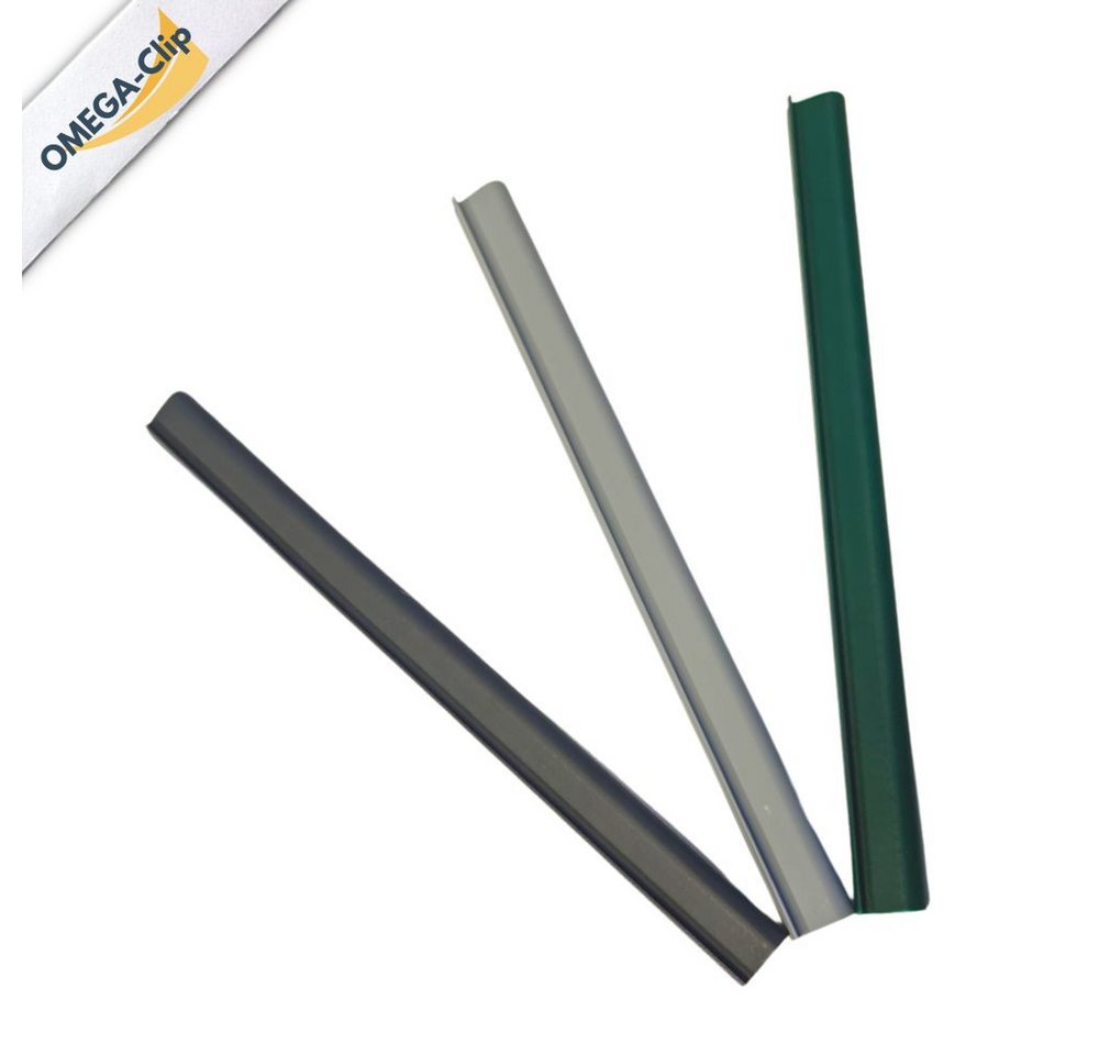 zaunzu Sichtschutzstreifen Klemmschiene OMEGA-Clip Grün 20er Pack, (1x Set, 20-St., Omega-Clip Sichtschutzstreifen Halteclip), lange Haltbarkeit ohne Rostbildung Bild 2