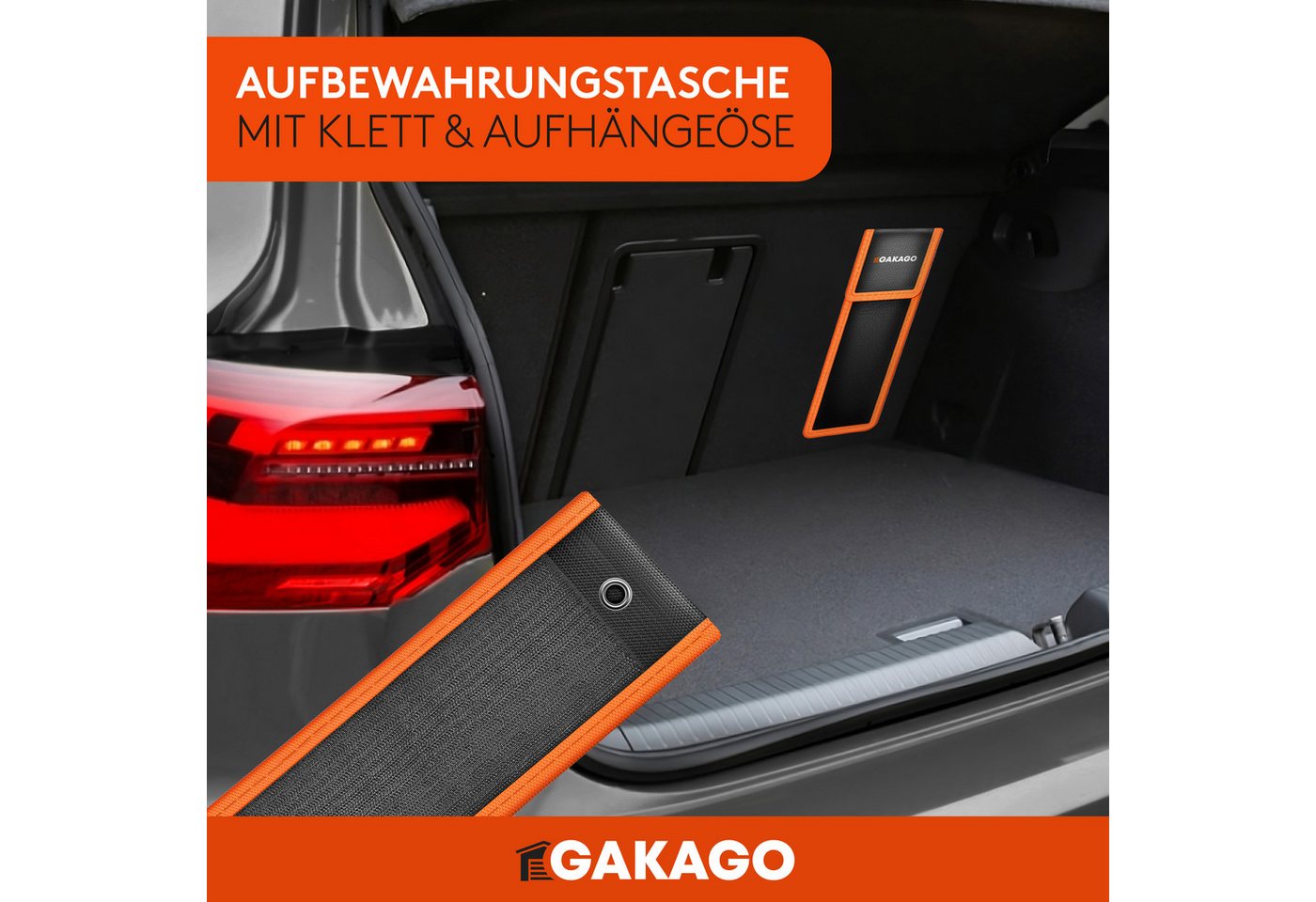 Gakago Radmutternschlüssel Teleskop (Set, mit 17/19mm & 21/23mm in Aufbewahrungstasche), - Extra langer ausziehbarer 1/2 Zoll Radschlüssel Bild 3