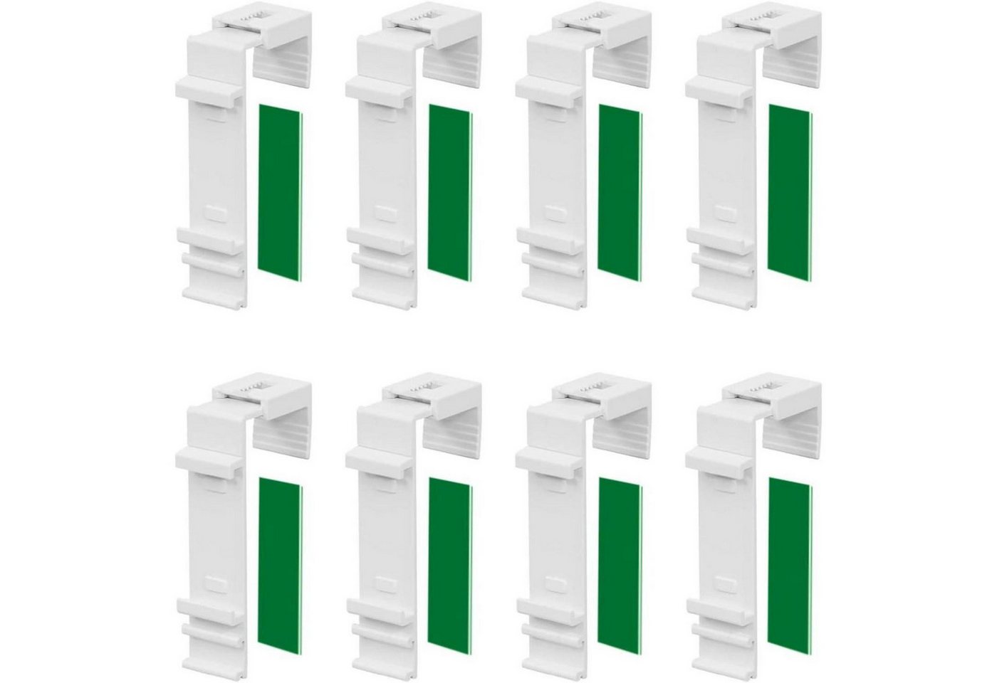 LuxusKollektion Rollladenaufhängung Klemmfix Halterung 8 Stk Klemmhalter lang für Klemmfix Bild 4