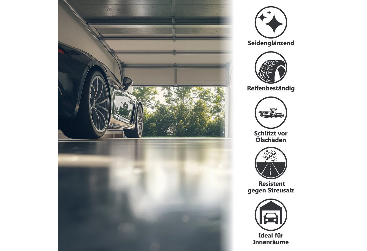 WO-WE Bodenversiegelung 2K Garagenbodenbeschichtung W707, Betonfarbe, Garagenfarbe, Bodenbeschichtung Bild 5