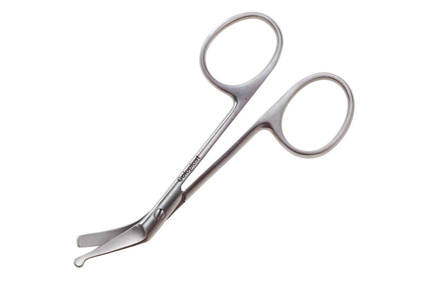 Coloplast Scheren-Set Coloplast Stoma-Schere gebogen 10,6 cm 1 Stück, (1-tlg., 1 Stück), gebogene Schneide