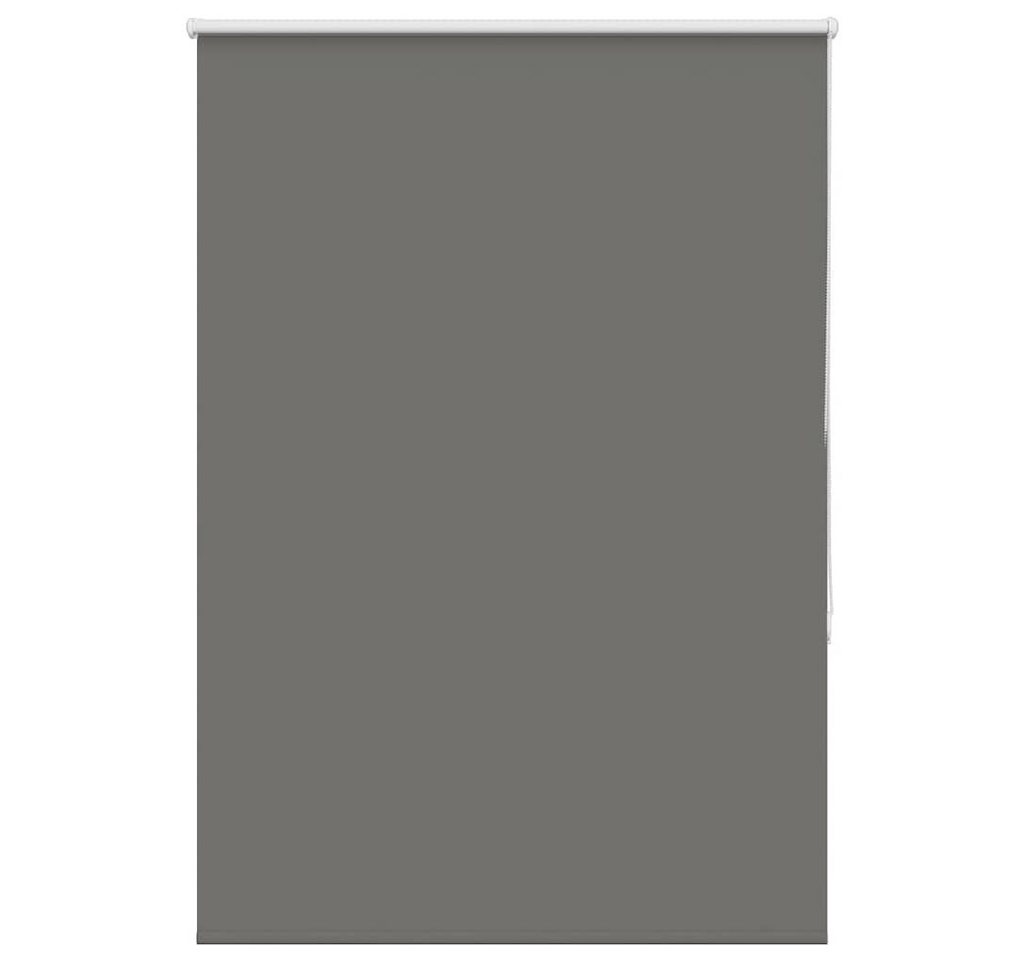 Verdunklungsrollo Verdunkelungsrollo 105x150cm Grau, furnicato, Sichtschutz-Plissee mit Klemmträgern für Büro und Wohnzimmer