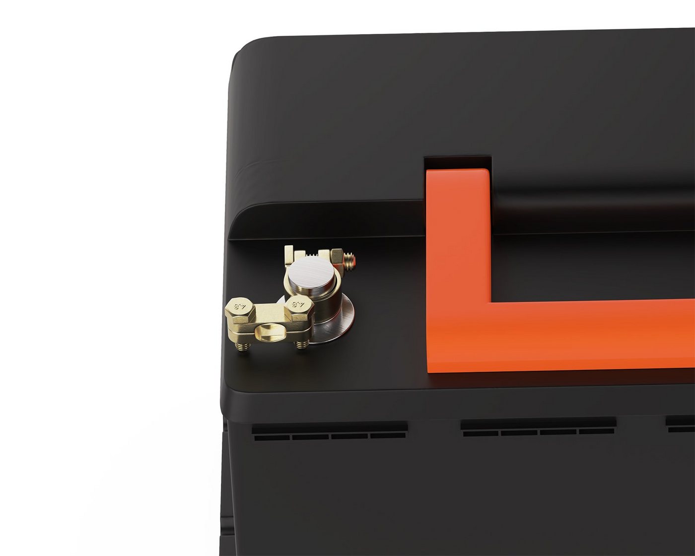 L & P Car Design Batteriepolklemme Batterieklemmen + - Autobatterie Klemme, 2 Stück Bild 4