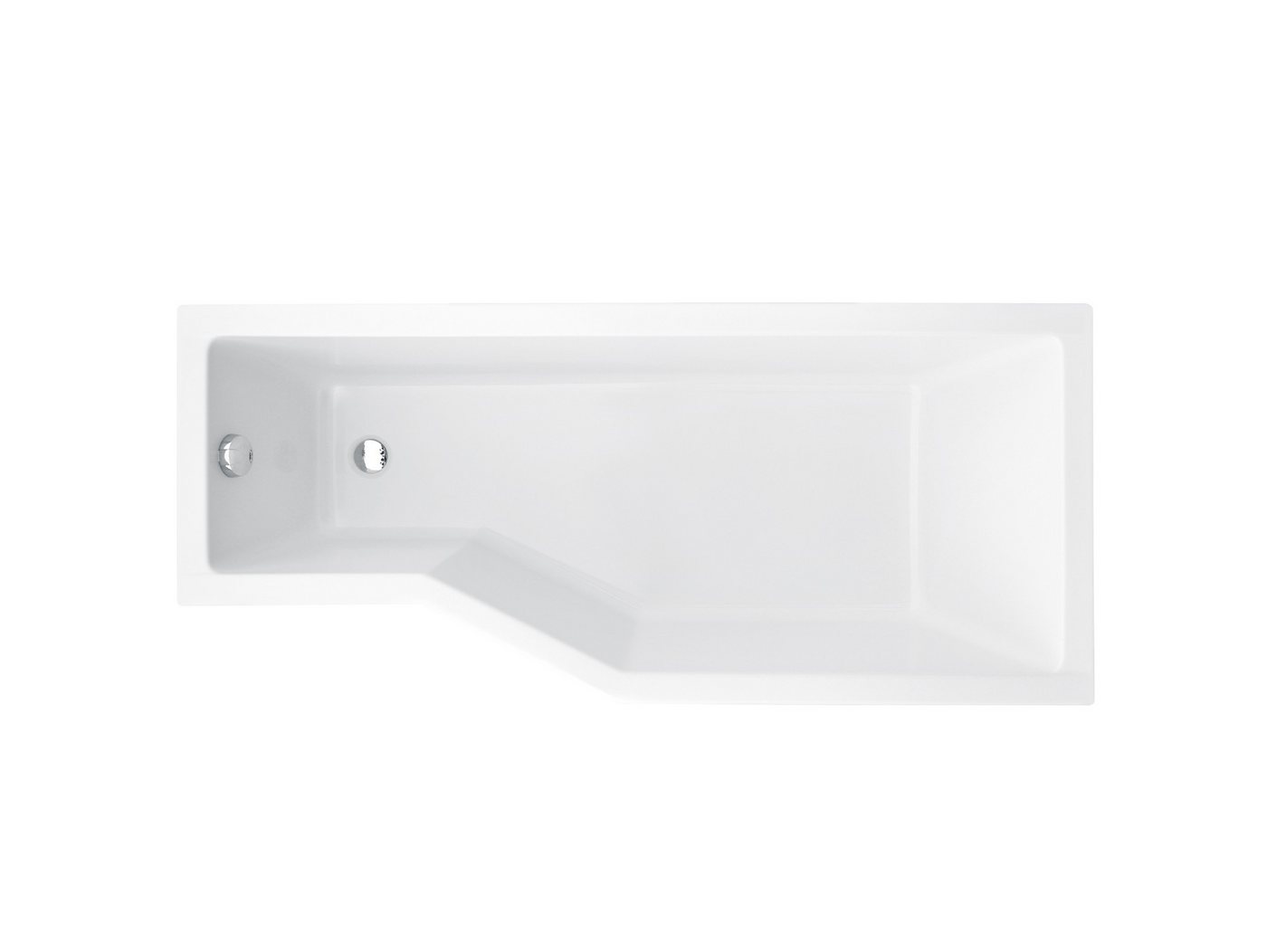 KOLMAN Badewanne Eckbadewanne Integra 150x75, (Links/Rechts), Ablaufgarnitur & Füße GRATIS Bild 3