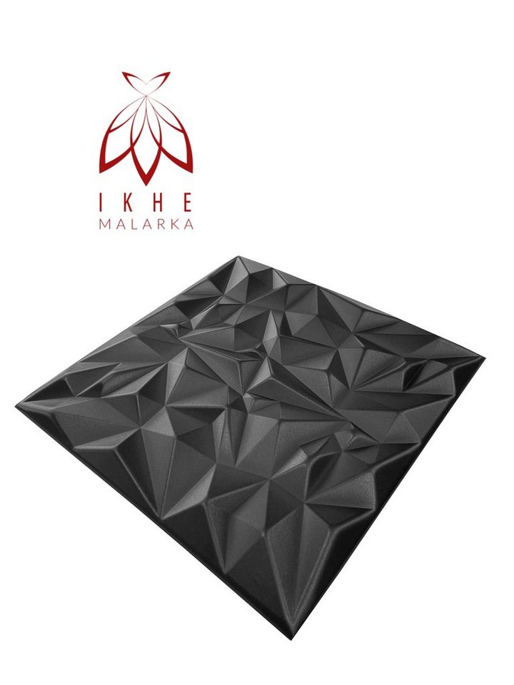 IKHEMalarka 3D Wandpaneel aus Polystyrol Styropor XPS, BxL: 50,00x50,00 cm, 0,25 qm, (72-tlg) 3D Paneelen für Decken & Wand 50x50cm Bild 4