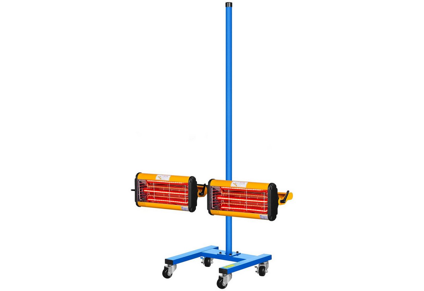 MSW Infrarotstrahler Lacktrockner Strahler Infrarotstrahler Heizstrahler Infrarot Lampe, 2200 W Bild 5