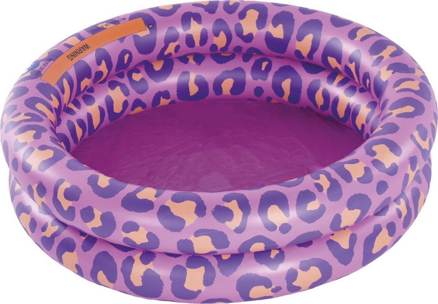 Swim Essentials Pool Swimming Pool 60 cm Leopard Lila 60 x 17 cm, Swimmingpool Planschbecken