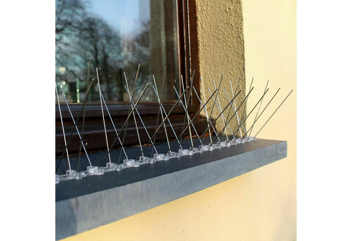 Sarcia.eu Taubenspikes Metall Taubenspikes, Vogelspieße 50cm 40 Spieße Bild 3
