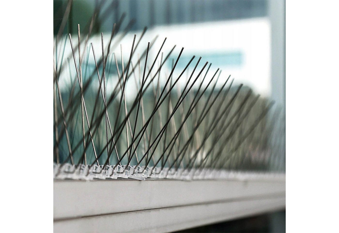 Sarcia.eu Taubenspikes Metall Taubenspikes, Vogelspieße 50cm 40 Spieße Bild 4