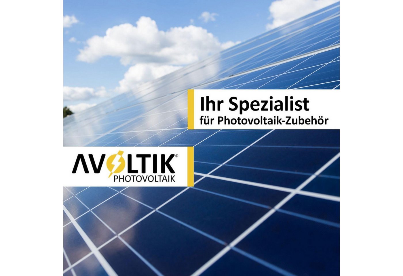 avoltik Solarmodul-Halterung 4x Endklemme + 2x Mittelklemme Easy-Click-System schwarz oder silber, (Avoltik 2x Mittelklemme + 4x Endklemme, 2x Mittelklemme + 4x Endklemme Farbe: Schwarz oder Silber, Material: Aluminium / robust, witterungsbeständig, rostbeständig) Bild 2