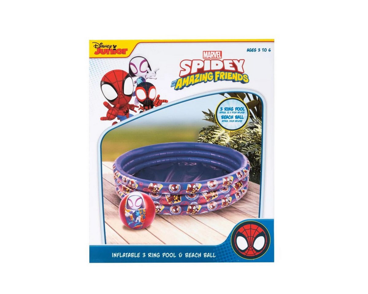 Spiderman Pool Spiderman Spidey Friends 3-Ringe Kinderpool und