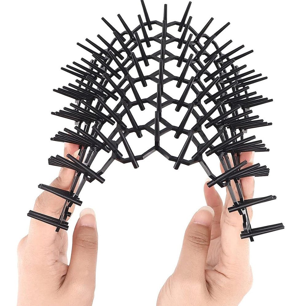 Srvillg Taubenspikes Katzenabwehrmatten mit Kunststoffspitzen, Abwehrmatte,12er-Set, 12-St., 20x15x2.7cm,für Pflanzen, Möbel,Garten und Zäune,Innen- & Außenbereich Bild 5