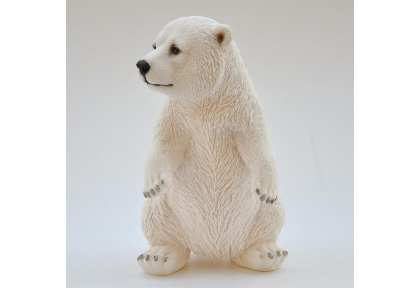 dazikemo Gartenfigur Dekofigur Gartenfigur Eisbär 11 x 11 x 19 cm Bild 5