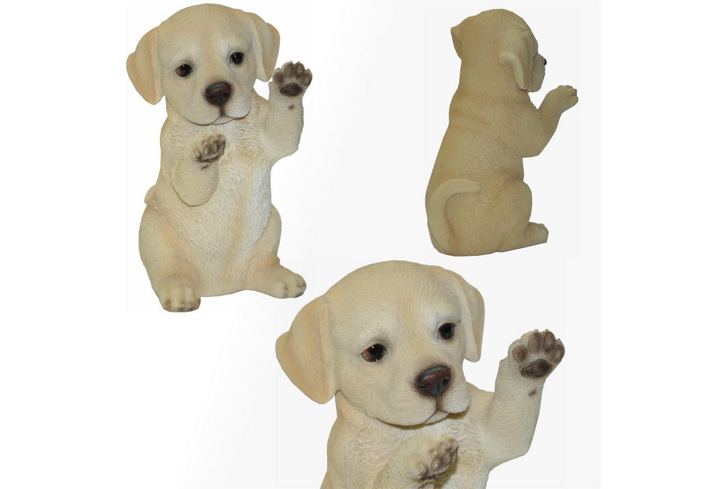 dazikemo Gartenfigur Dekofigur Gartenfigur Labrador Welpe Bild 5