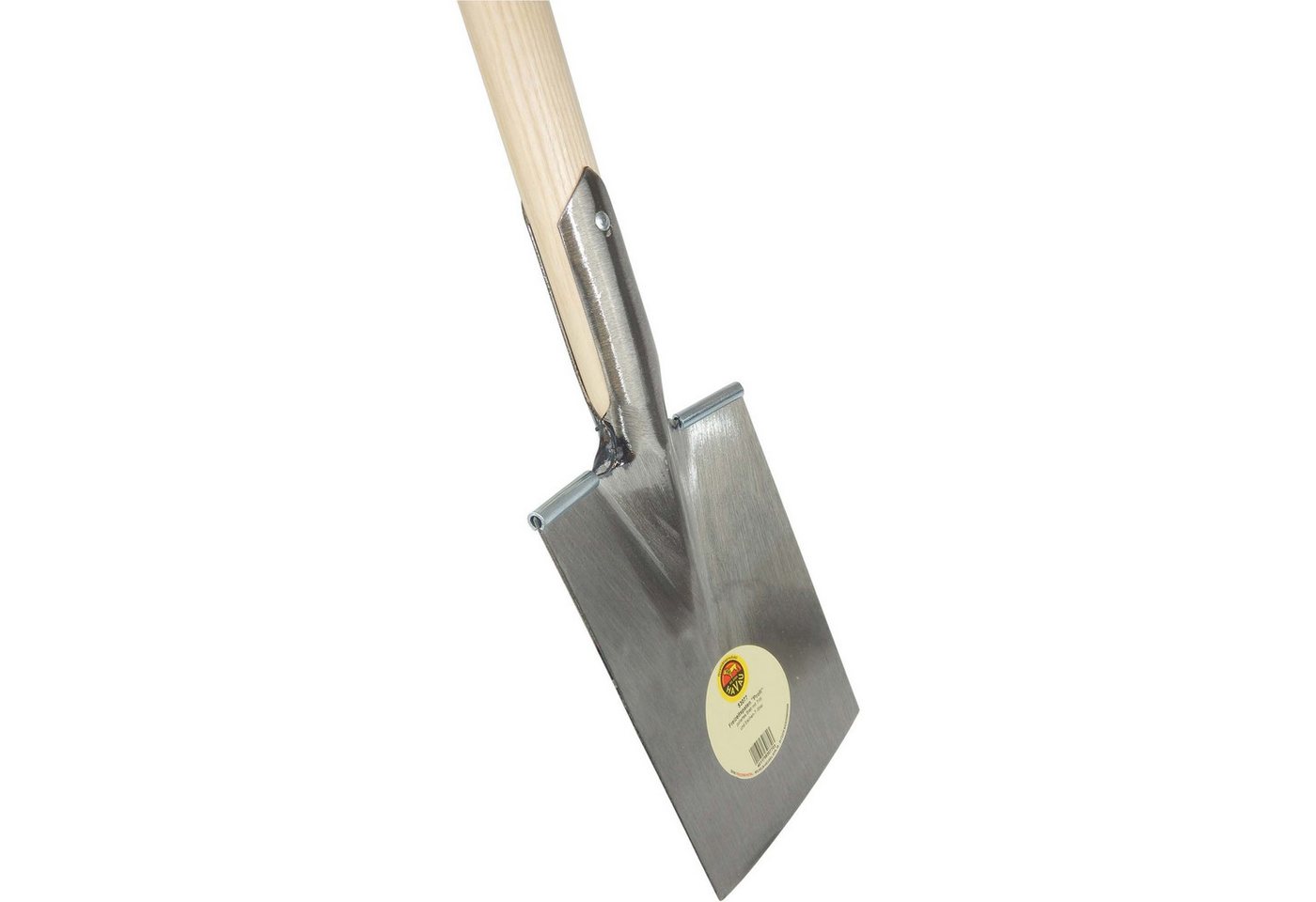 SHW Spaten SHW Havau-Freizeitspaten "Profi" 1/1 poliert mit Eschen-T-Stiel, Kraftsparend für harte Böden Bild 4