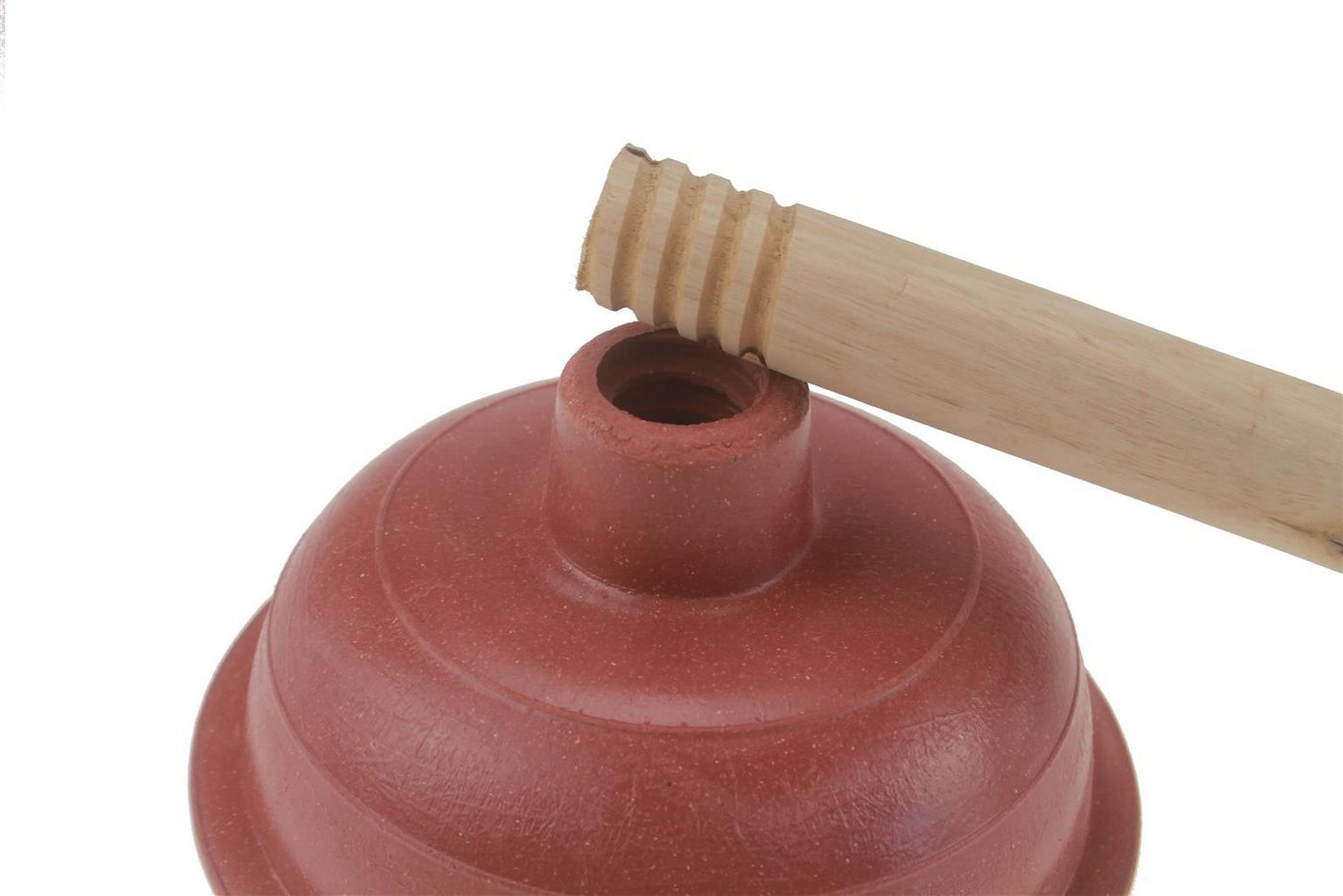 Bambelaa! Pümpel Pümpel Abfluss WC Saugglocke Abflussreiniger Rohrreiniger Holz ca 49cm