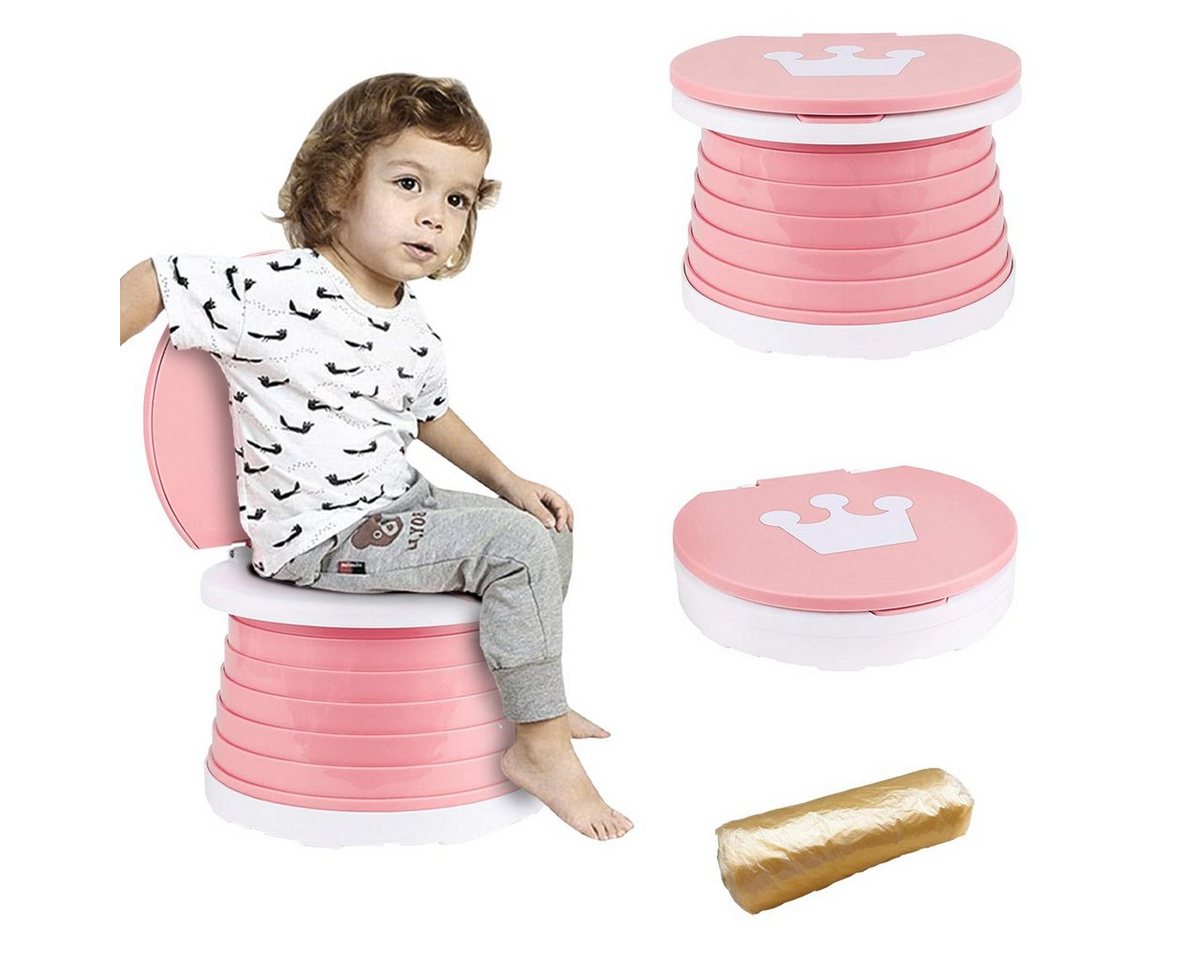 DEBAIJIA WC-Sitz Baby Tragbare WC Lerntöpfchen Toilettensitz Bild 3