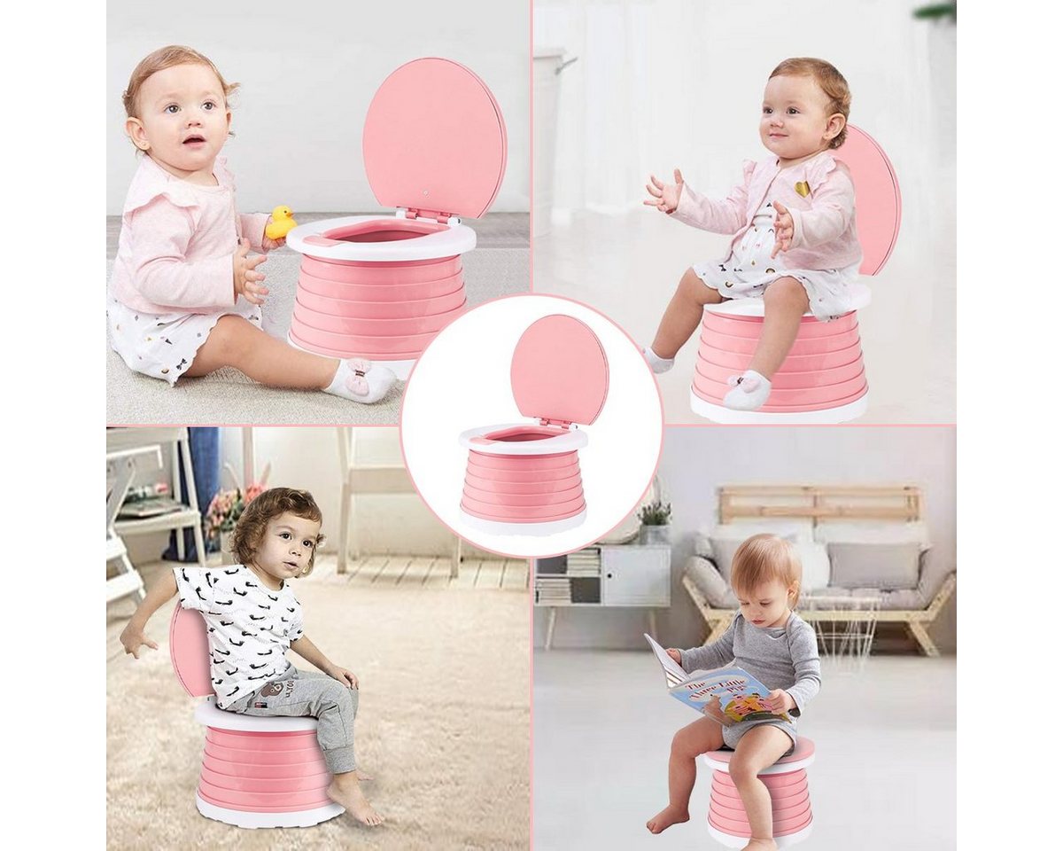 DEBAIJIA WC-Sitz Baby Tragbare WC Lerntöpfchen Toilettensitz Bild 5