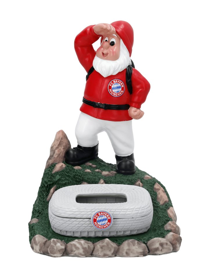 FC Bayern München Gartenzwerg FC Bayern München I Gartenzwerg Gipfelstürmer I Gartendeko I Rot Bild 2