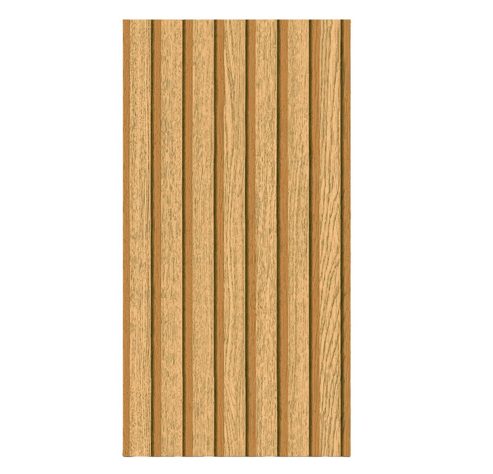 Agger Wandpaneel 10 selbstklebende Wandpaneele (30 x 60 cm) in Holzoptik, wasserfest, (10-tlg) isolierend, für Küche, Wohnzimmer, Schlafzimmer und Decken