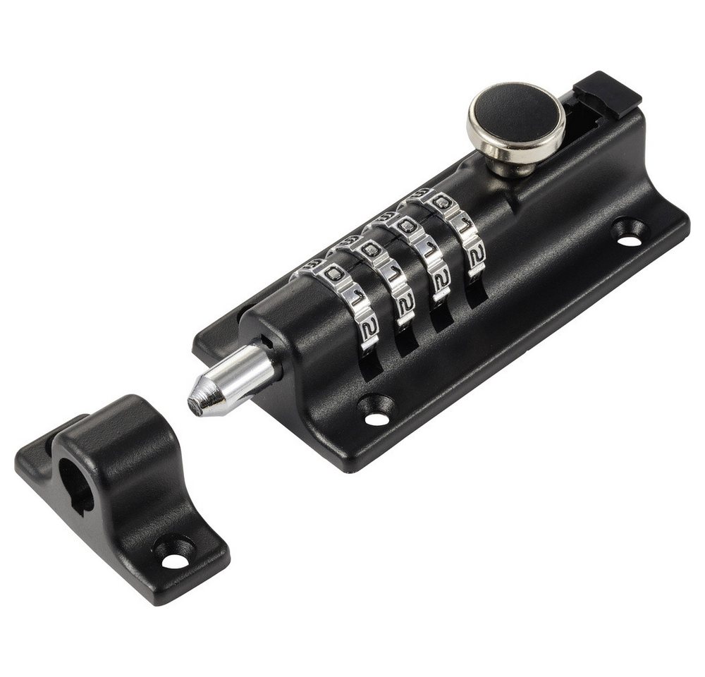 Sygonix Türriegel Sygonix SY-7065776 Schlossriegel Schwarz Bild 5