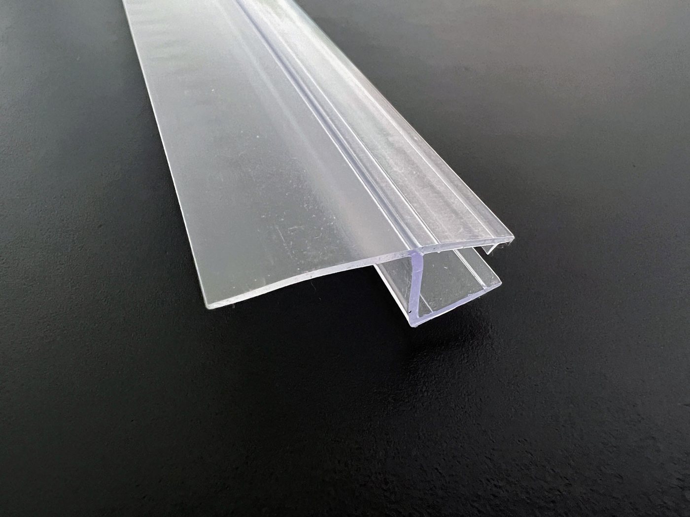 Kristhal Dusch- & Baddesign Duschdichtung Duschlippendichtung mit weicher Lippe, 003, L: 200 cm, Ersatzdichtung für Duschtür/Duschabtrennung aus 6 oder 8 mm Glas