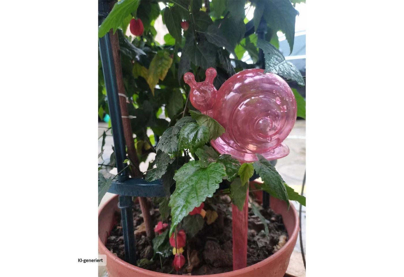 HTI-Living Bewässerungskugel Wasserspender Blumentopf Nessa 2er-Set, Bewässerungskugel Tropfer Bild 2