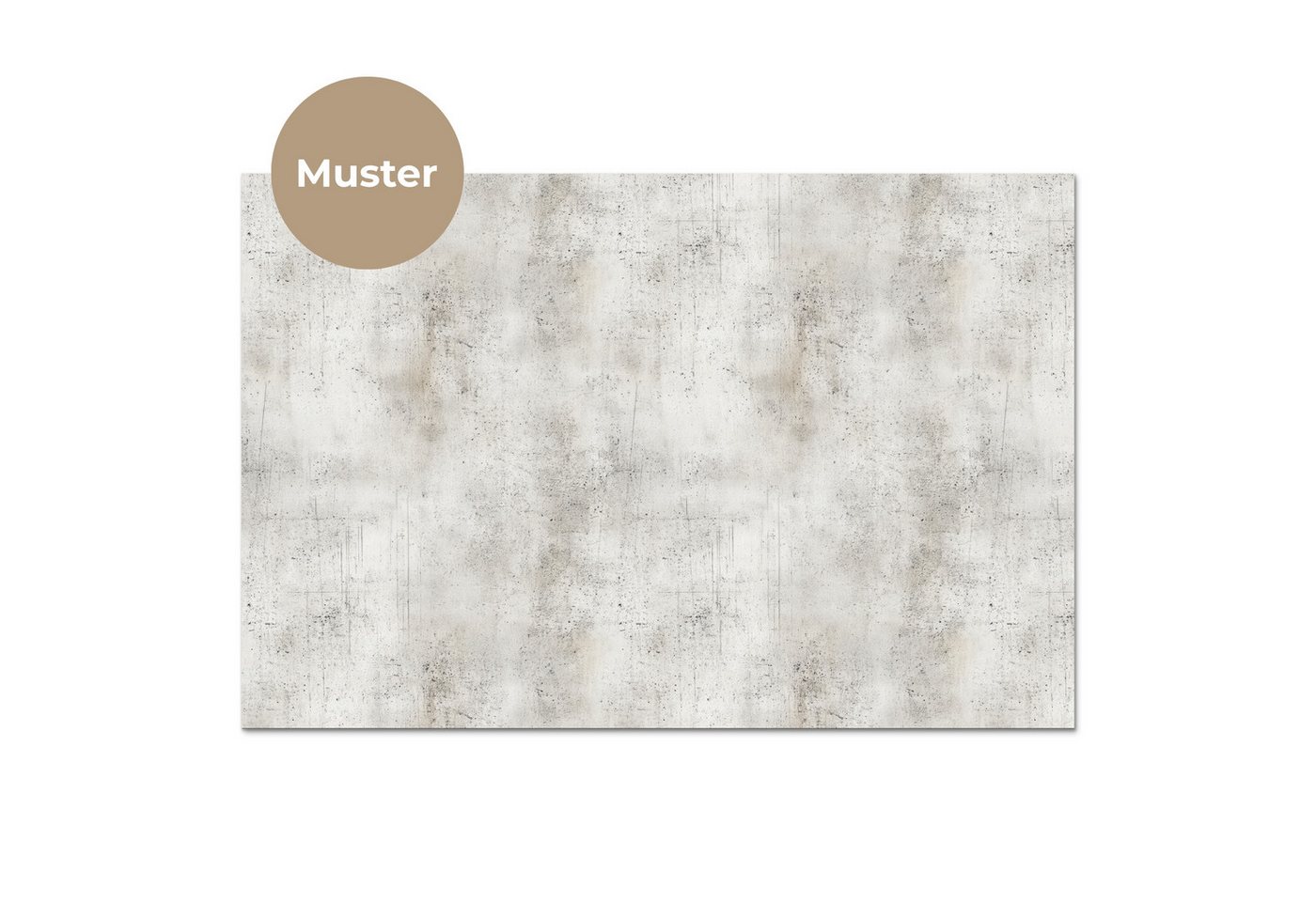 KitchenYeah Küchenrückwand Muster selbstklebend (keine Folie) Grau - Beton - Verwittert, (1-tlg), Spritzschutz, Küche, Rückwand, Küchenwand, Küchenfront, 30x20 cm Bild 3