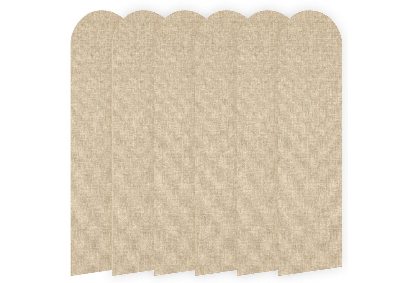 Diwzbyn 3D Wandpaneel 6er Set 3D-Wandpaneele 60 × 15 cm, 3D-Dekorations-Wandaufkleber, (6-tlg) Kinder-Stoßschutz-Schaumstoff-Wandpaneele Bild 5