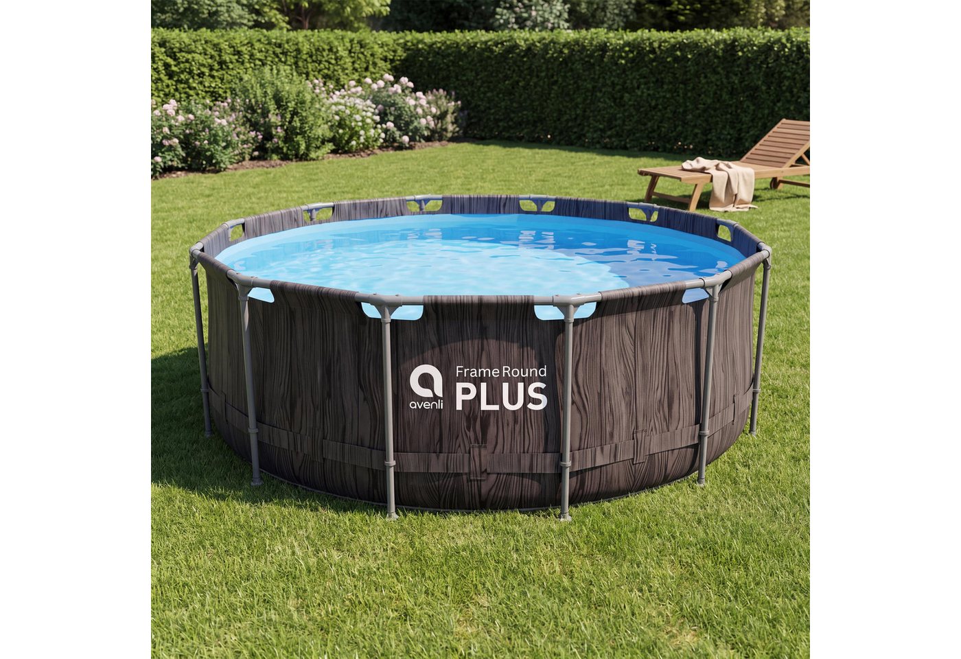 Avenli Framepool Frame Plus Pool 366 x 100 cm, Aufstellpool (Stahlrahmenpool, ohne Zubehör), Auch als Ersatzpool geeignet Bild 3