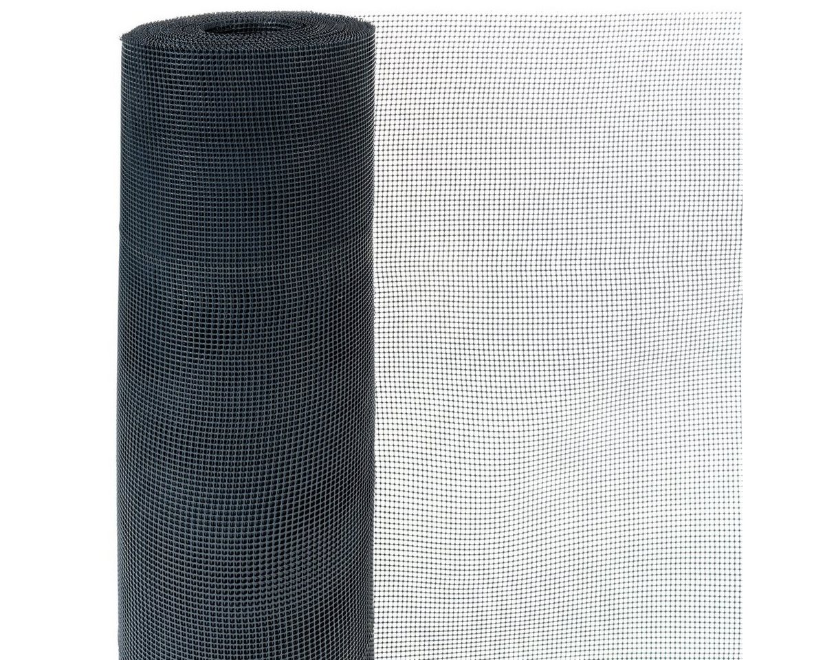 HaGa Profil GARTENZAUN in 1,20m Höhe (Meterware) Zaun schwarz Bild 5