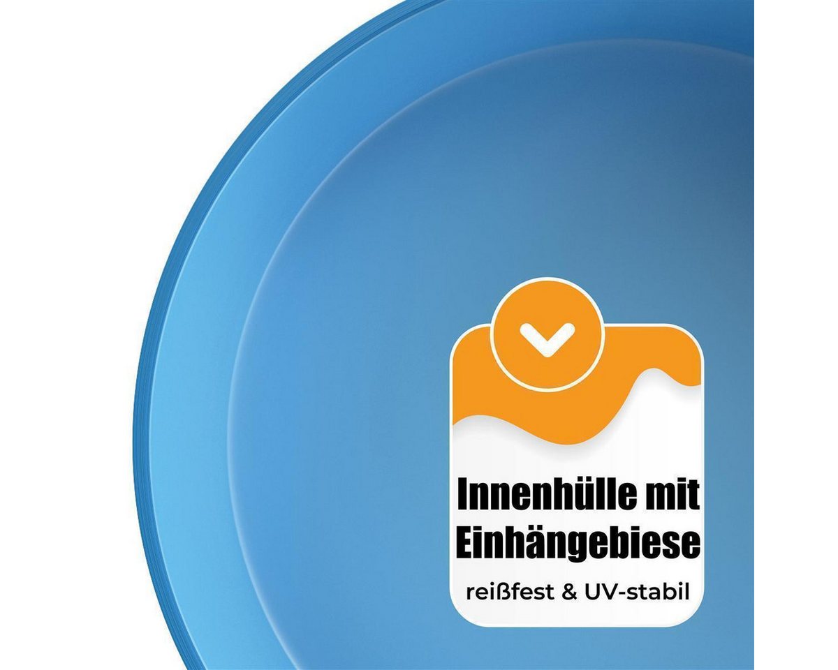 mediPOOL Ovalpool Ovalpool-Set exklusiv 6,00 x 3,20 x 1,20 m (Komplett-Set) Bild 3