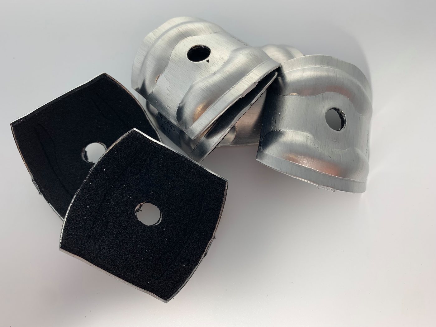 REISSER-Schraubentechnik GmbH Abstandshalter Kalotten Sinus-Profil 100x 76/18 Wellplatten hochwertig EPDM-Dichtung (100-St) Sinus Profil Bild 3