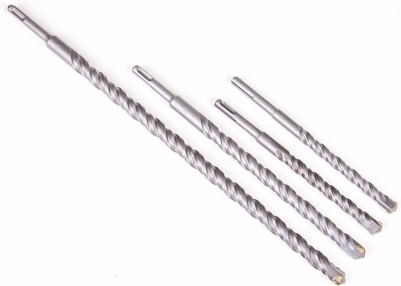 Falon-Tech Betonbohrer SDS-Plus Betonbohrer + Betonmeißel Set Hammerbohrer Bohrersatz, (12-tlg) Bild 3
