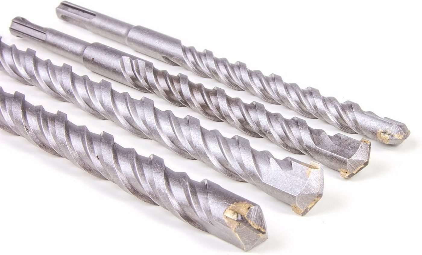 Falon-Tech Betonbohrer SDS-Plus Betonbohrer + Betonmeißel Set Hammerbohrer Bohrersatz, (12-tlg) Bild 4