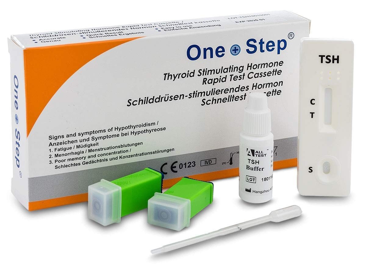 One+Step Nährstoffmangeltest TSH Schnelltest - Früherkennung einer Schilddrüsenunterfunktion, 1-tlg.