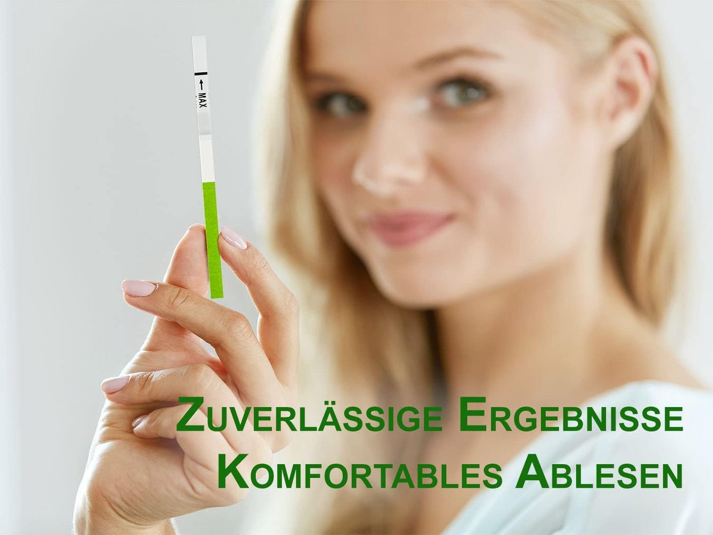One+Step Ovulationstest GreenLine mit optimaler Sensitivität 20 miu/ml, 50-tlg.