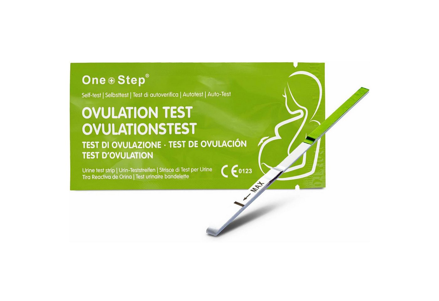 One+Step Ovulationstest GreenLine mit optimaler Sensitivität 20 miu/ml, 50-tlg. Bild 4